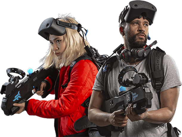 2 joueurs de réalité virtuelle 2 joueurs de réalité virtuelle